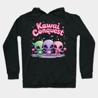 Kawaii Alien : Kawaii Conquest Mission Hoodie