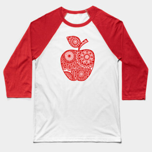 Red Apple Baseball T-Shirt