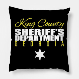King County Sheriff Department The Walking Dead Pillow