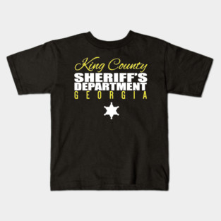 King County Sheriff Department The Walking Dead Kids T-Shirt