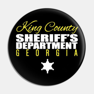 King County Sheriff Department The Walking Dead Pin