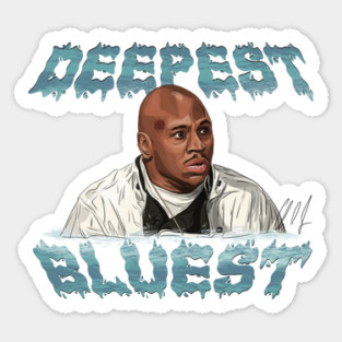 Deep Blue Sea: Deepest Bluest Sticker