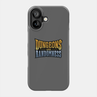 D&R Dungeons & Randomness Logo Phone Case