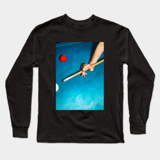 Pool Table Long Sleeve T-Shirt