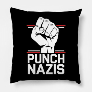 Anti-Nazis-Punch-Nazis Pillow