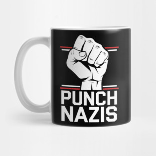 Anti-Nazis-Punch-Nazis Mug