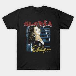 Gloria Estefan 1993 Vintage Crack T-Shirt