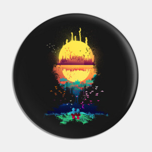 sunset Pin