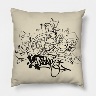 Hip Hop Get Down Pillow
