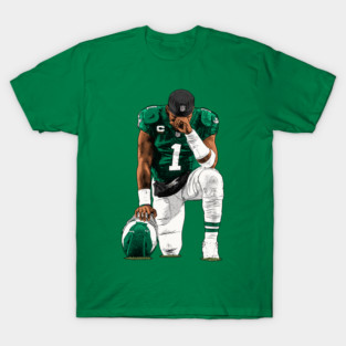 Jalen Hurts Retro - Sports Illustrations Coloring T-Shirt