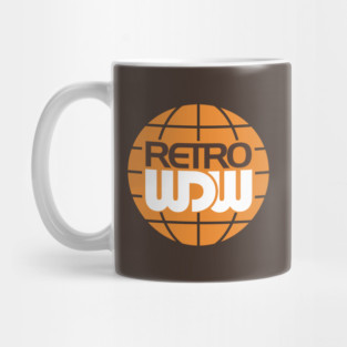 RetroWDW Globe Mug