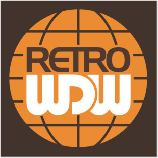 RetroWDW Globe Posters and Art