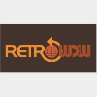 RetroWDW Long Logo Posters and Art