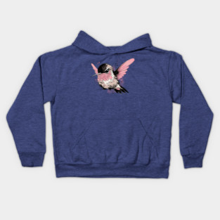 Grumpy Hummingbird Kids Hoodie