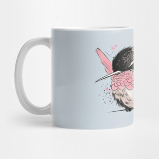 Grumpy Hummingbird Mug
