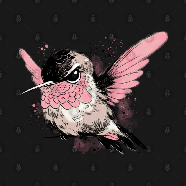 Grumpy Hummingbird by H. R. Sinclair