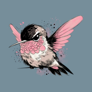 Grumpy Hummingbird T-Shirt