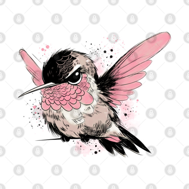 Grumpy Hummingbird by H. R. Sinclair