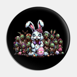 Easter Zombies Pin