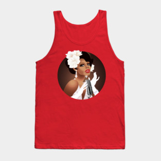 Lady sings the blues Tank Top