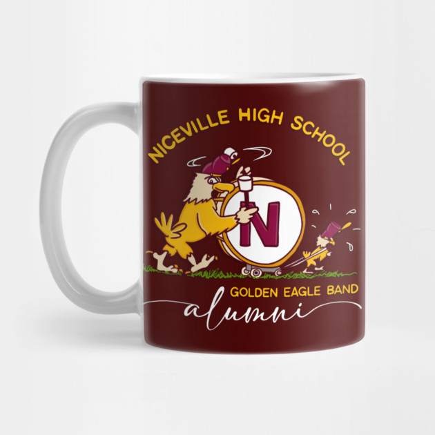 Alumni - Niceville High Retro Golden Eagle Band by Rocket Girl