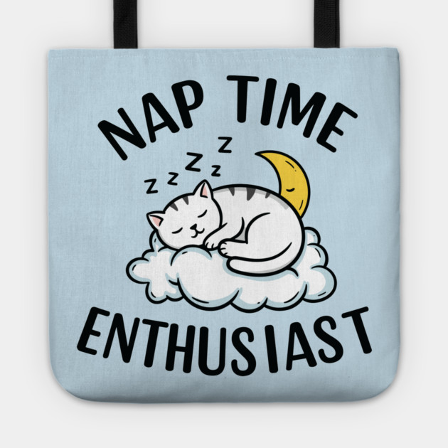 Nap Time Enthusiast Tote by enrynz