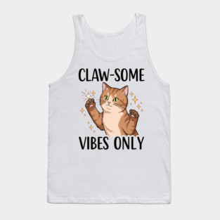Claw-some Vibes Only Tank Top
