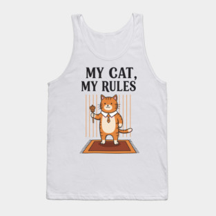 My Cat my Rules Tank Top
