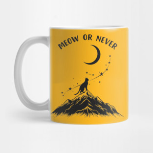 Meow or Never Mug