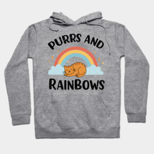 Purrs and Rainbows Hoodie
