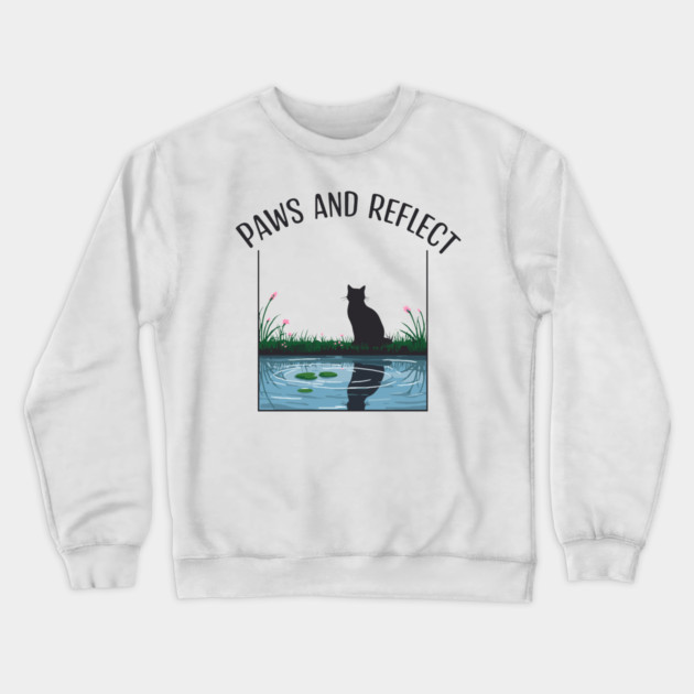 Paws and Reflect Crewneck Sweatshirt by enrynz