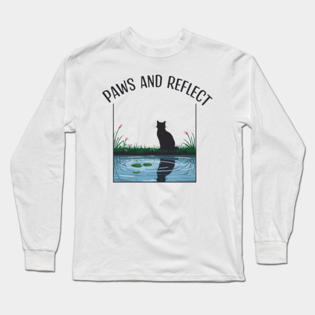 Paws and Reflect Long Sleeve T-Shirt by enrynz
