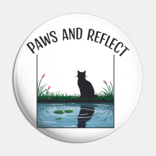 Paws and Reflect Pin