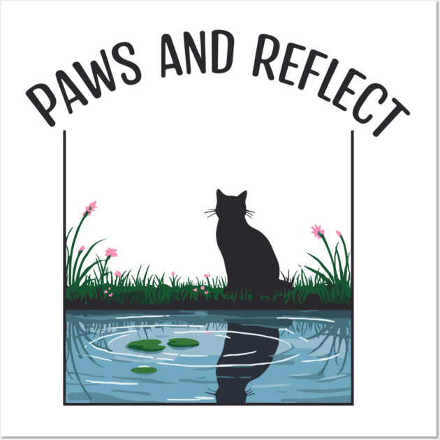 Paws and Reflect Wall Art by enrynz