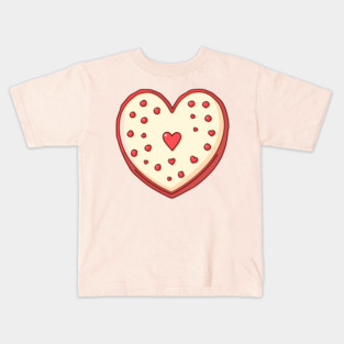Cake Heart For Valentines Day Kids T-Shirt