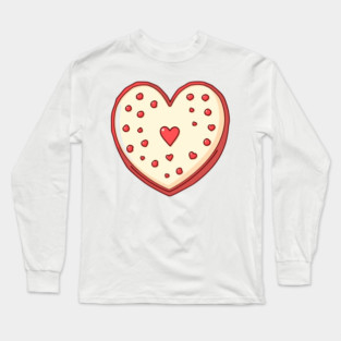 Cake Heart For Valentines Day Long Sleeve T-Shirt