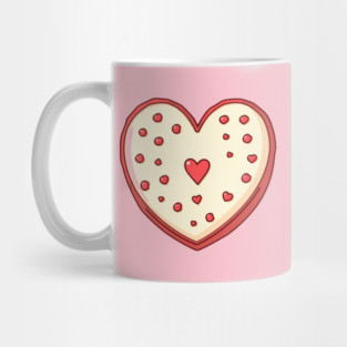 Cake Heart For Valentines Day Mug