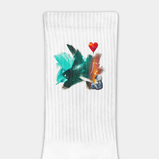 Astronaut Paints The Galaxy by Rocket Girl