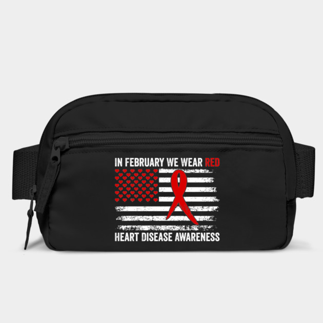 In February We Wear Red Heart Disease Awareness Month by ArtistTee ⭐⭐⭐⭐⭐