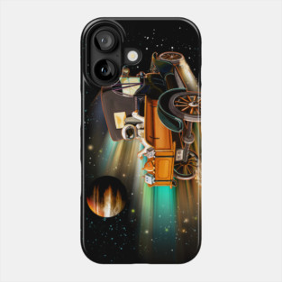Old Fashion Space Travel Phone Case