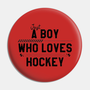 Just a BOY who loves hockey // hockey lover Pin