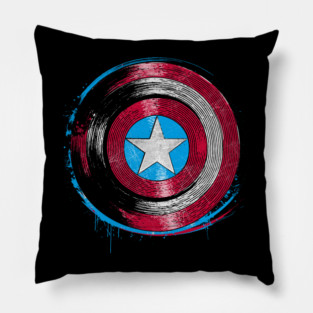 Captain America Shield Pillow