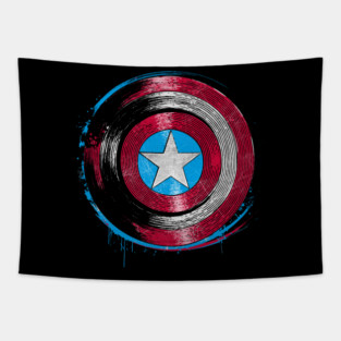Captain America Shield Tapestry