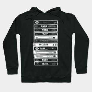 Rush Band Cassette Album Hoodie
