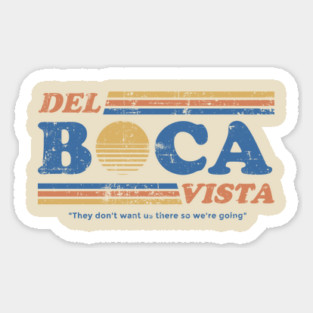 Seinfeld Del Boca Vista Sticker