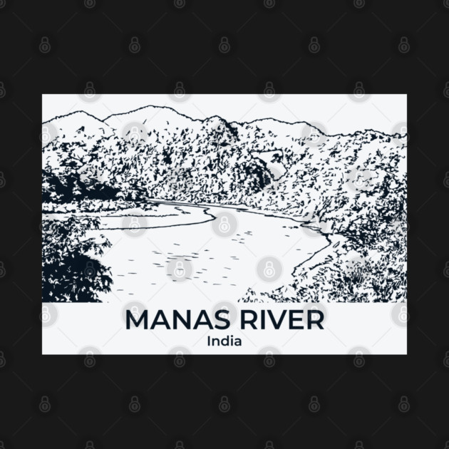 Manas River - India by Lakeric