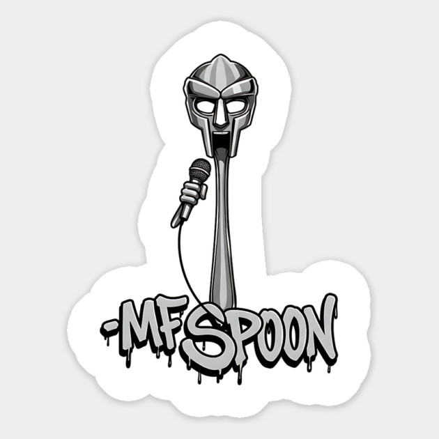 MF Spoon Magnet by UrbanLifeApparel
