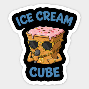 Ice Cream Cube Magnet