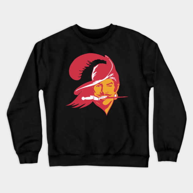 Ye Olde Bucs Mascot Tampa Bay Buccaneers Crewneck Sweatshirt