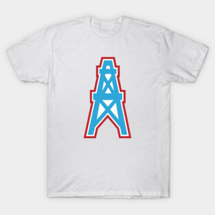 Vintage Houston Oilers Logo T-Shirt
